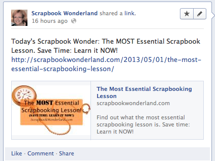 Shameless Self-Promotion