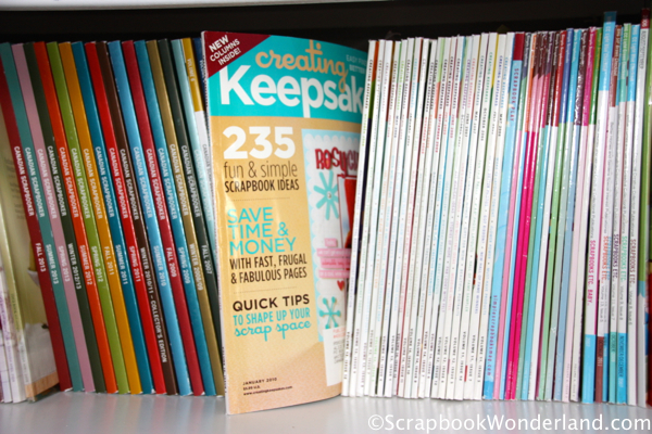 Scrapbook Magazines Creating Keepsakes