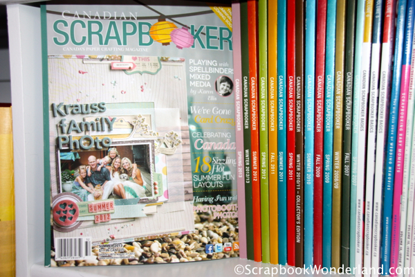 Scrapbook Magazines Canadian Scrapbooker