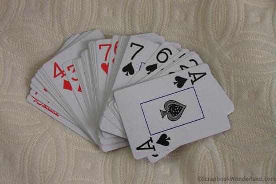 playing cards for class