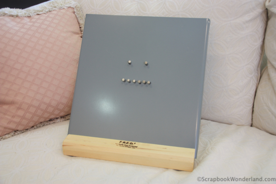 Fred2 is waiting be a useful easel.