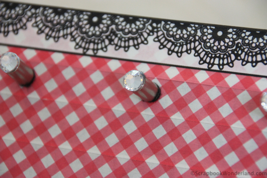 I added sparkles to the magnets!