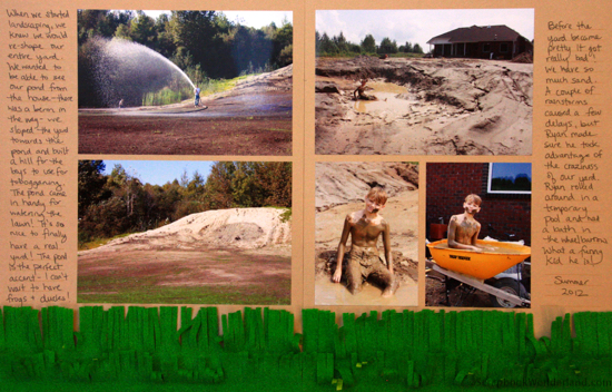 Garden journal landscaping