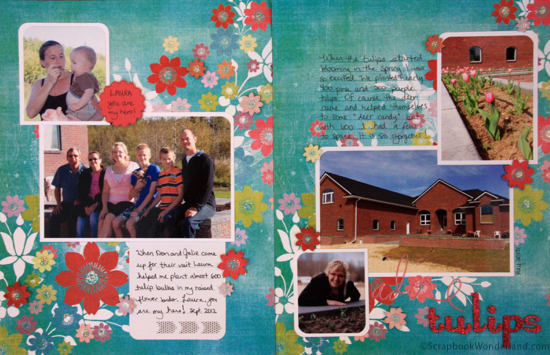 Garden journal tulips