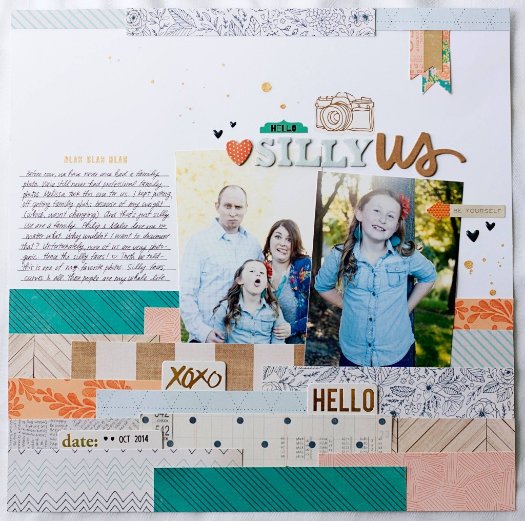 Jennifer Schow silly us layout