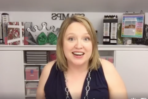 Alice Boll on facebook live video image